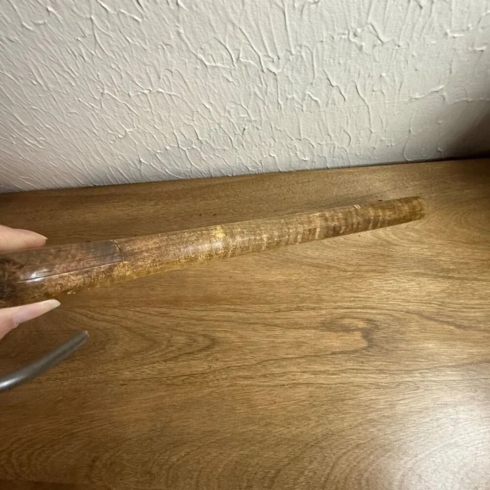 Southern Cleaning & Pressing Co Wooden Hanger Memphis Vintage Capital Hanger Co